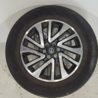 NISSAN NAVARA 2015-2020 WHEEL ALLOY NP300, FACTORY, 18X7IN, 6 TWIN SPOKE, SILVER
