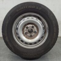 VOLKSWAGEN CRAFTER 2017-2024 WHEEL STEEL FACTORY, 16X6.5IN, ROUND HOLE, GREY, SY