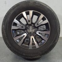HOLDEN COLORADO 2016-2020 WHEEL ALLOY FACTORY, 18X7.5IN, GREY/SILVER, RG, 07/16-