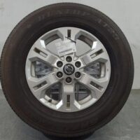 NISSAN NAVARA 2020-2025 WHEEL ALLOY NP300, FACTORY, 17X7IN, 6 SPOKE, SILVER, 12/