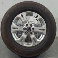 NISSAN NAVARA 2020-2025 WHEEL ALLOY NP300, FACTORY, 17X7IN, 6 SPOKE, SILVER, 12/