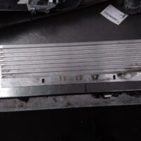 TOYOTA LANDCRUISER 10/2007-2022 REAR BUMPER CENTRE CHROME 70 SERIES MY07 UPDATE