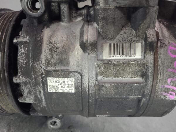 MERCEDES SPRINTER 2000-2006 A/C COMPRESSOR 2.7, DIESEL, TURBO, 05/00-10/06 - Image 2