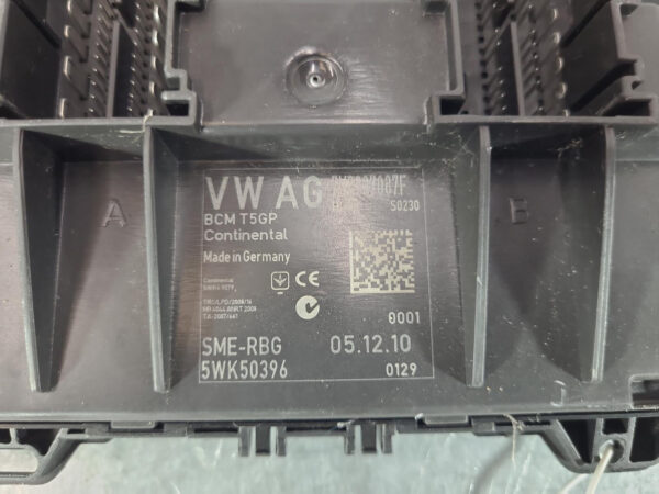 VOLKSWAGEN TRANSPORTER 2010-2015 ECU  BCM, T5, 03/10-06/15 - Image 3