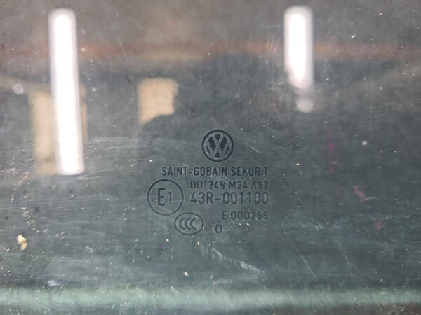 VOLKSWAGEN TRANSPORTER 2004-2015 RIGHT FRONT DOOR WINDOW T5, 08/04-06/15 - Image 2
