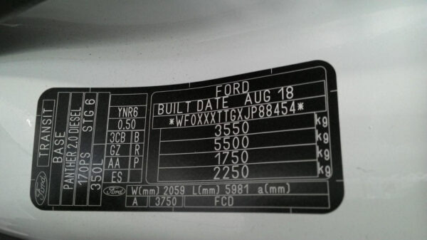 FORD TRANSIT VO 05/2016-2023 DUAL ENGINE FAN ASSY BLADES ONLY 2.0L DIESEL RWD - Image 8