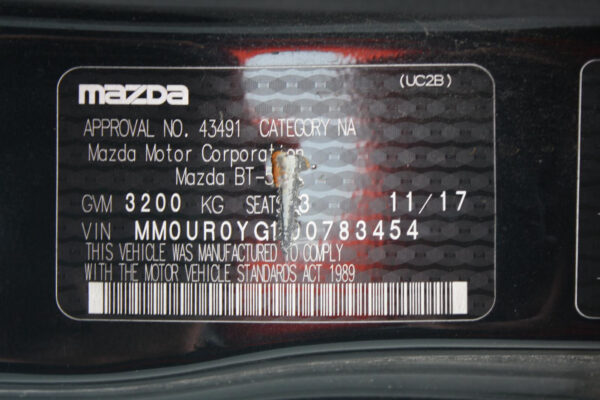 MAZDA BT50 UP-UR 10/2011-06/2020 HANDBRAKE LEVER - Image 10