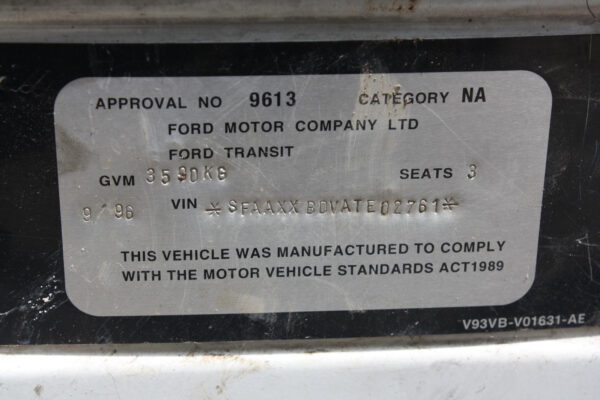 FORD TRANSIT VG 01/1997-09/2000 REAR BRAKE PROPORTIONING VALVE AND SPRING ASSY - Image 10