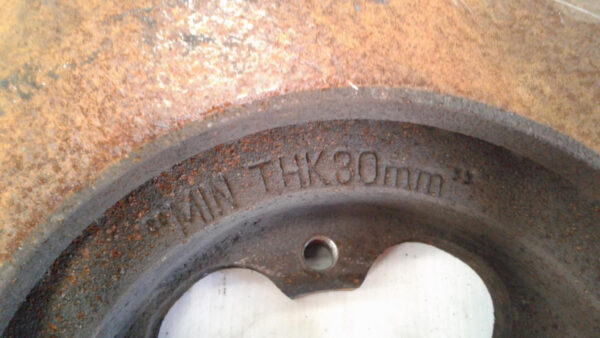 FORD TRANSIT CUSTOM VN 09/2013-08/2023 FRONT BRAKE DISC - Image 4