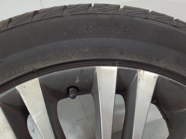 MERCEDES VIANO 2013-2014 WHEEL ALLOY FACTORY, 19X8IN, 5 TWIN SPOKE, 639, 09/13-1 - Image 2
