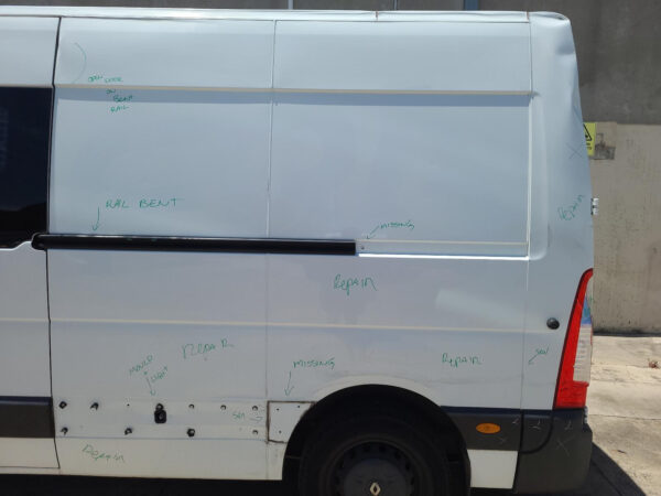 RENAULT MASTER X62 09/2011-2024 LEFT REAR BUMPER BAR END - Image 10